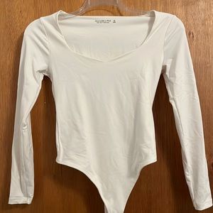 Abercrombie Long Sleeve Bodysuit